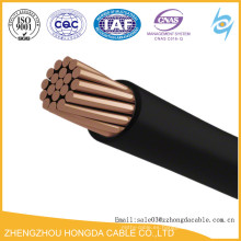 PVC aisló el calibrador 12 # 12 cable de cobre eléctrico trenzado